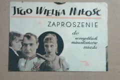 program kinowy filmu „Jego wielka miłość”
