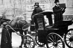 Kazimierz Prószyński filmujący aeroskopem ulice Paryża w 1909 roku