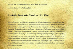 Metryka urodzenia Lody Niemirzanki / źródło: Tłumaczenie metryk z języka rosyjskiego