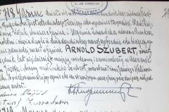 Akt zgonu Michała Znicza z USC Pruszków