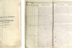 Akt urodzenia Ryszarda Strzednickiego przechowywany w Państwowym Archiwum w Winnicy (Ukraina) / źródło: Derżawnyj archiw Winnyćkoji obłasti, Mietriczeskaja kniga Mogilewskogo[!] rimsko-katoliczeskoj prichodskoj cerkwi.  Czastʹ perwaja. O rodiwszychsia za 1889 god ( Державний архів Вінницької області, Метрическая книга Mогилевского[!] римско-католической приходской церкви.  Часть пeрвая. О родившихся za 1889 годъ), f. 904, op. 8, s. 9.