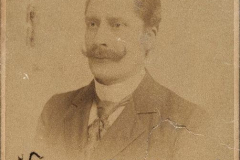 Portret Stanisława Knake-Zawadzkiego z dedykacją dla Aleksandra Rajchmana z 18 lutego 1899 roku / fot. Szymon Balicer / źródło: Muzeum Narodowe w Warszawie