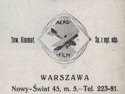 Warszawa, ul. Nowy Świat 45 (Aero-Film)