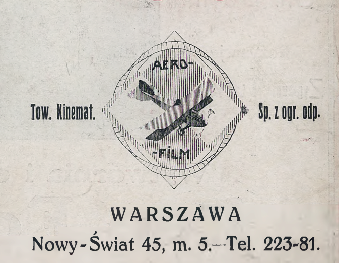 Warszawa, ul. Nowy Świat 45 (Aero-Film)