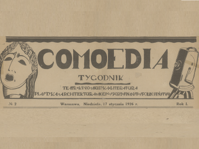Warszawa, ul. Hoża 18 m. 4 (Comoedia)