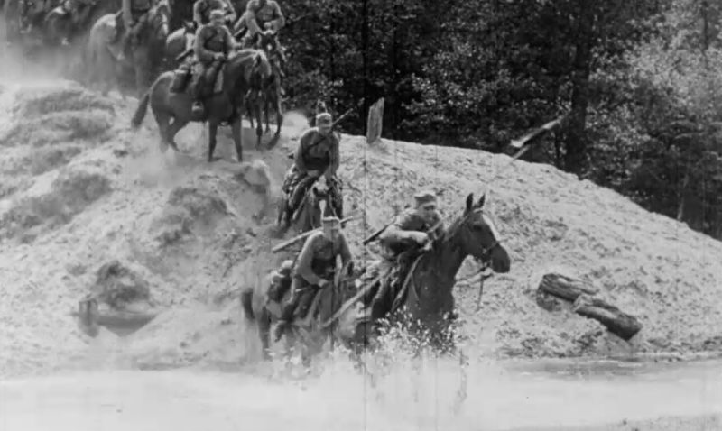 Dzień podchorążego w obozie