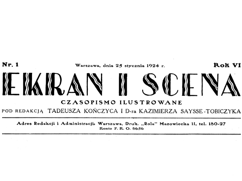 Warszawa, ul. Mazowiecka 11 (Ekran i Scena)
