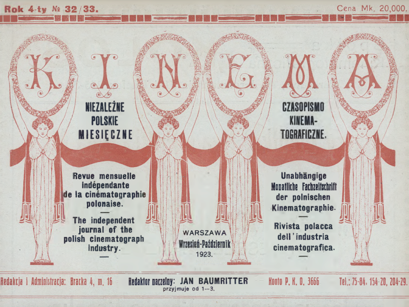Warszawa, ul. Bracka 4 m. 16 (Kinema)