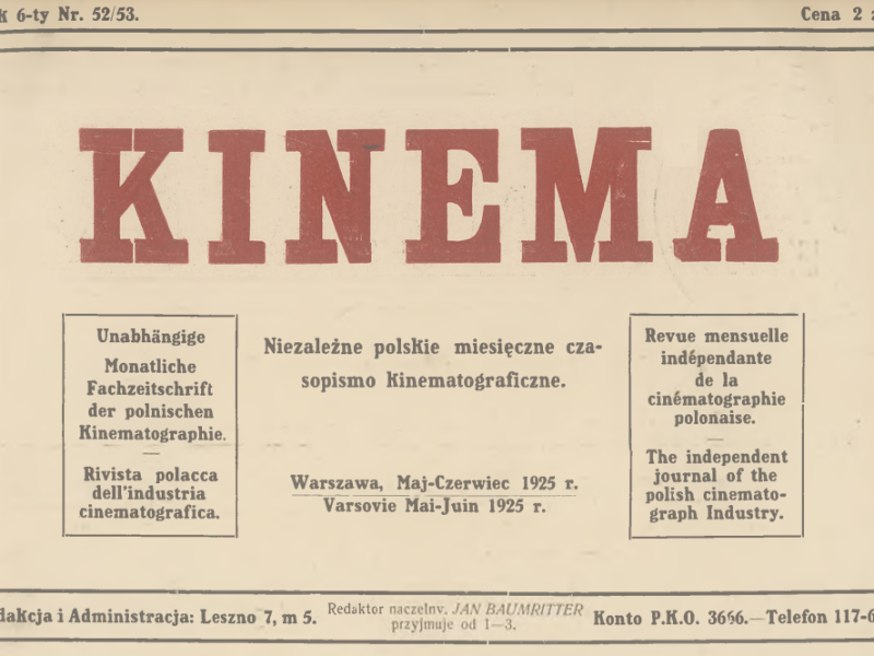 Warszawa, ul. Sienna 32 m. 6 (Kinema)