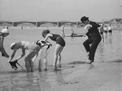 Warszawa, ul. Miedzeszyńska, plaża „Poniatówka” (Romeo i Julcia)