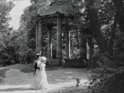 Warszawa, Wilanów, Altana w parku (Księżna Łowicka)