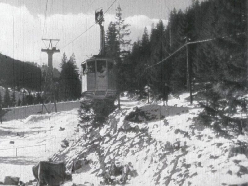 Zakopane, kolejka na Kasprowy Wierch (Sportowiec mimo woli)