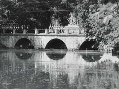 Warszawa, Łazienki Królewskie, most Sobieskiego (Księżna Łowicka)