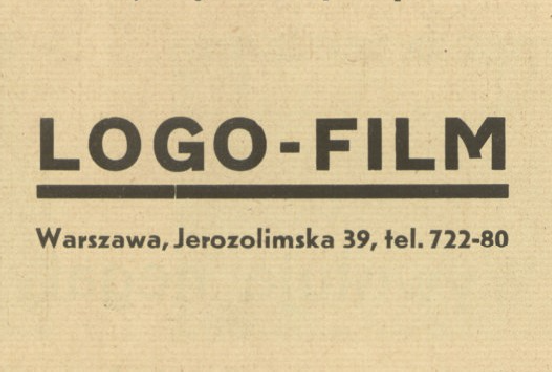 Warszawa, Al. Jerozolimskie 39 (Logo-Film)