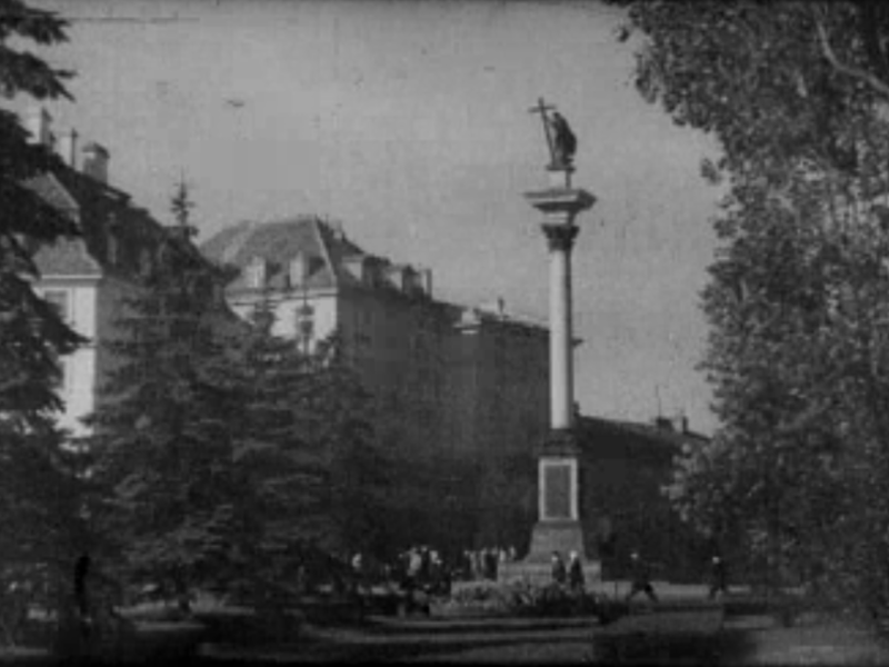 Warszawa, pl. Zamkowy (Biały Murzyn)