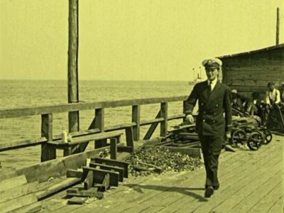 Gdynia, Orłowo, molo (Zew morza)