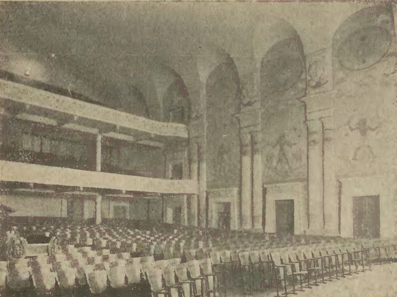 Warszawa, ul. Senatorska 29, Galeria Luxenburga, (Kino Splendid)