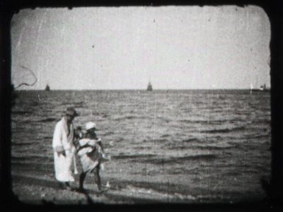 [film amatorski zarejestrowany aparatem Oko Kazimierza Prószyńskiego]