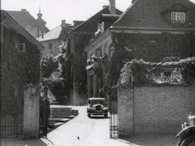 Warszawa, ul. Profesorska (Szpieg w masce)