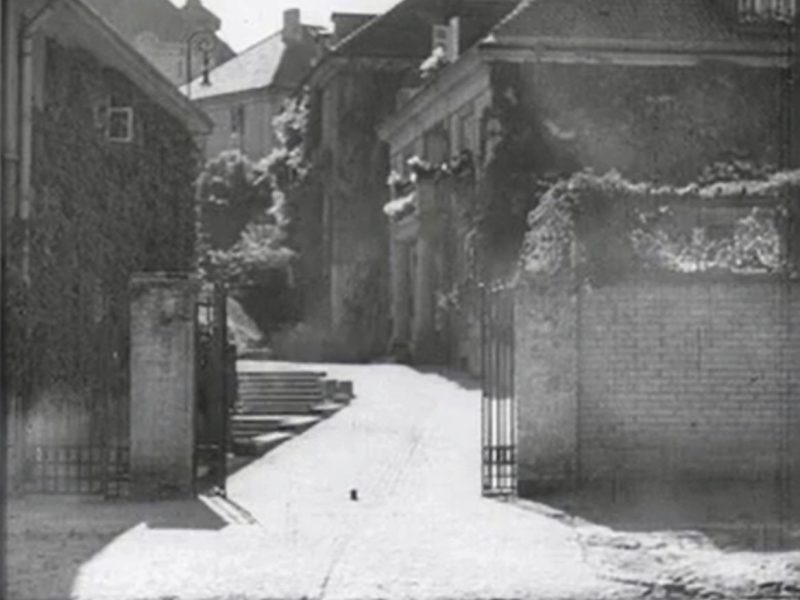 Warszawa, ul. Profesorska (Szpieg w masce)