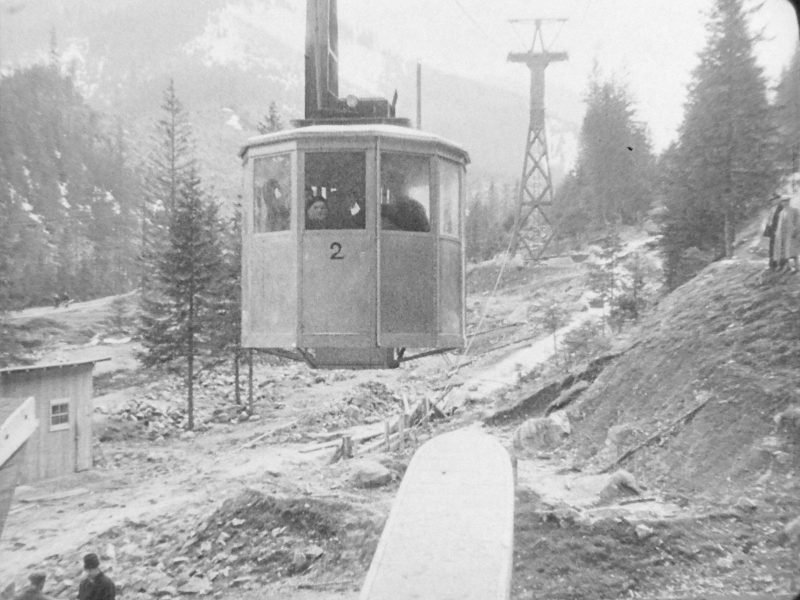 Zakopane, kolejka na Kasprowy Wierch (Tajemnica panny Brinx)