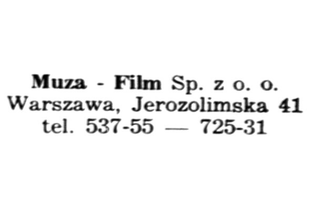 Warszawa, Al. Jerozolimskie 41 (Muza-Film)