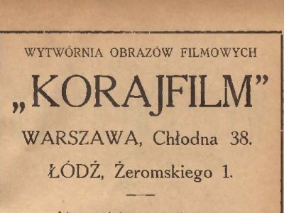 Warszawa, ul. Chłodna 38 (Korajfilm)