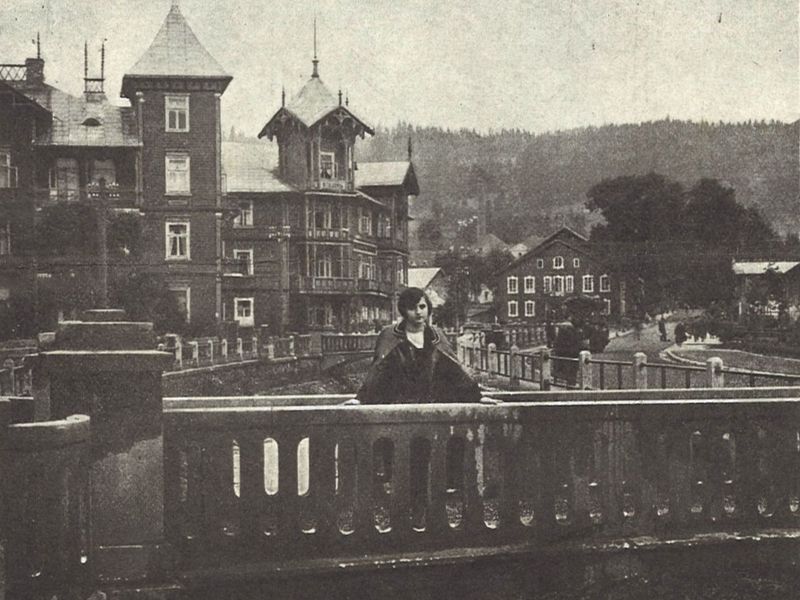 Krynica-Zdrój, Bulwary Dietla (Trędowata 1926)
