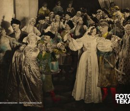 Mieczysława Ćwiklińska, Elżbieta Barszczewska, Franciszek Brodniewicz Franciszek, Eugeniusz Koszutski / źródło: FOTOTEKA