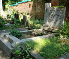 grób Tadeusza Konczyńskiego na Starych Powązkach / źródło: cmentarze.um.warszawa.pl